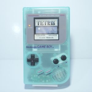 Glow in the Dark Transparent Game Boy (DMG-01) with 36 Color Backlit IPS Screen